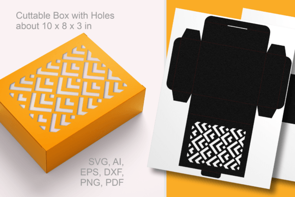 Abstract Quadrats Rectangular Favor Box: A Creative Solution for Custom Gift Packaging