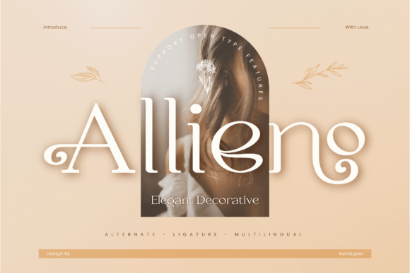 Allieno Font: A Touch of Elegance for Special Occasions