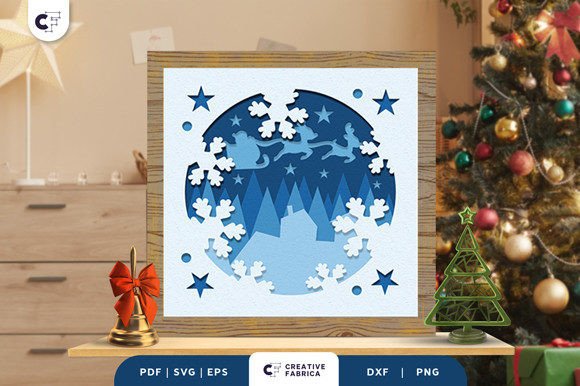 Christmas Sleigh with Reindeer Light Box: A Strategic and Sentimental Gift for Fatherhood