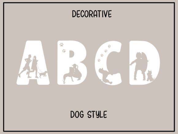 Dog Style: A Bold, Playful Font for Creative Projects