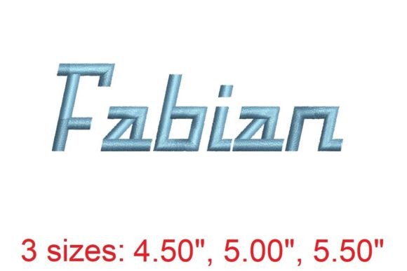 Fabian Embroidery Font: A Creative Stitching Companion