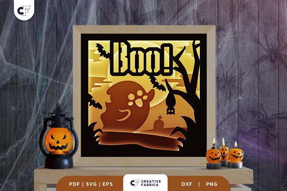 Halloween Ghost Paper Cut