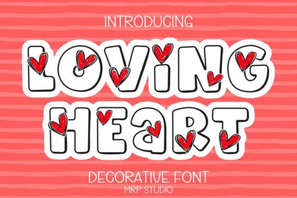 Loving Heart: A Cute and Adorable Design for Creative Projects
