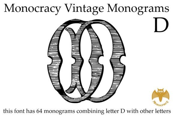 Monocracy Vintage Monograms D: A Strategic Tool for Timeless Branding