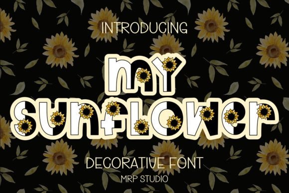 My Sunflower: A Radiant Font for Every Project