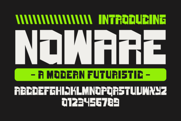 Noware – The Modern Font That Elevates Your Branding