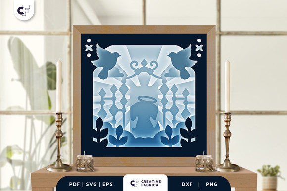 Puppy Rainbow Bridge 3D Light Box: A Thoughtful Tribute for Pet Lovers