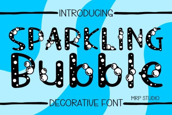 Sparkling Bubble: A Playful Font That Brings Joy to Your Designs