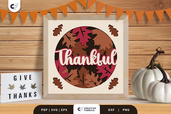 Thanksgiving Leaves 3D Shadow Box: A Creative Way to Celebrate Gratitude