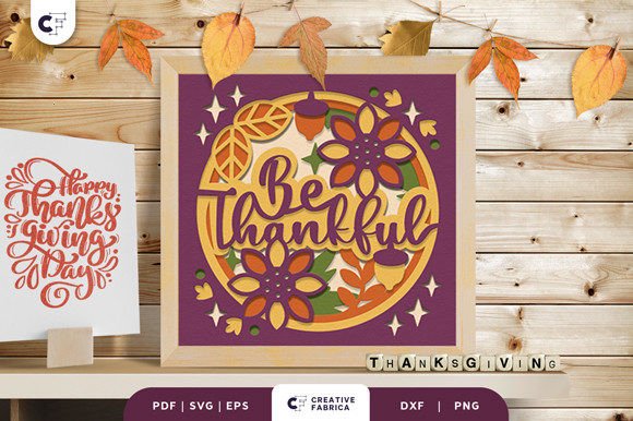 Thanksgiving Leaves 3D Shadow Box SVG: A Creative Way to Celebrate Gratitude