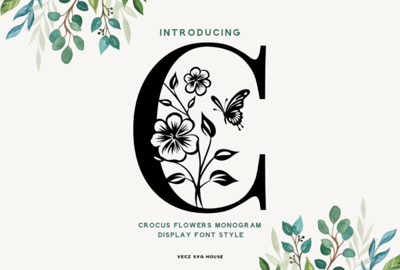 The Crocus Monogram: A Unique Blend of Elegance and Nature