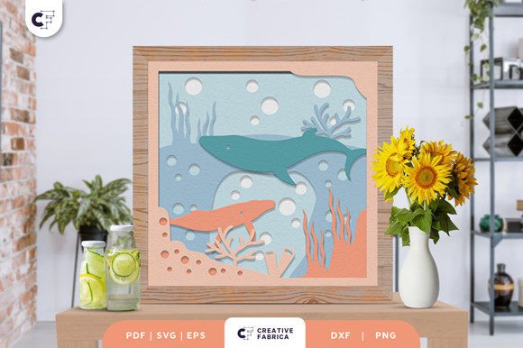 Under the Sea Life 3D Shadow Box