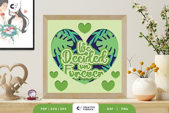 We Decided on Forever 3D Shadow Box: A Strategic Choice for Memorable Weddings